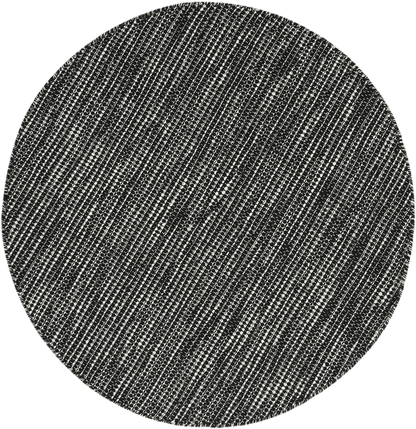 Nordic Black & White Reversible Wool Rug