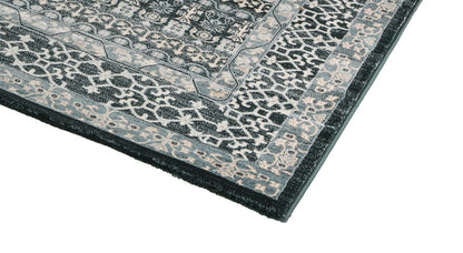 Prague Cecile Green & Ivory Traditional Rug