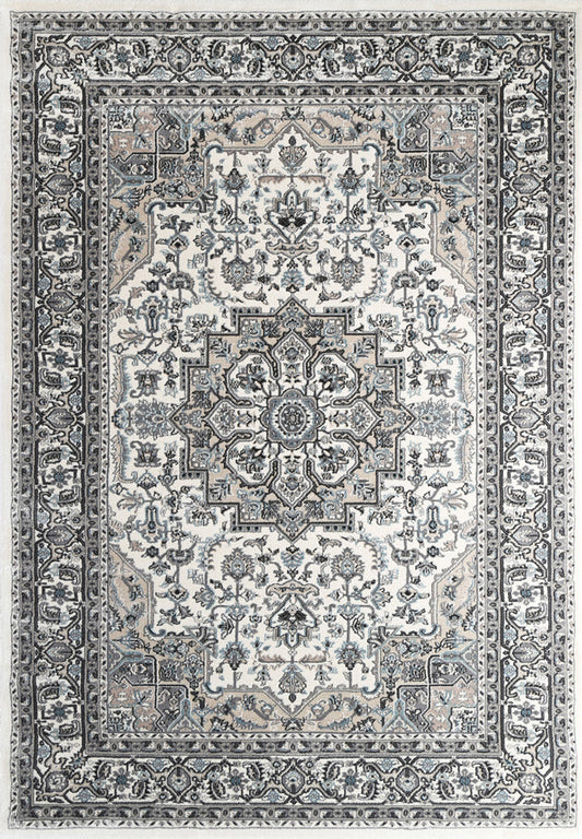 Prague Teresa Ash Traditional Rug