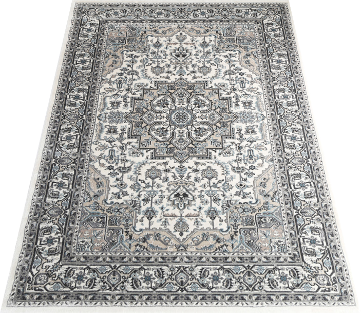 Prague Teresa Ash Traditional Rug