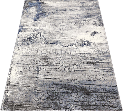Sapphire 10 Abstract Grey Rug