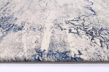 Sapphire 10 Abstract Grey Rug