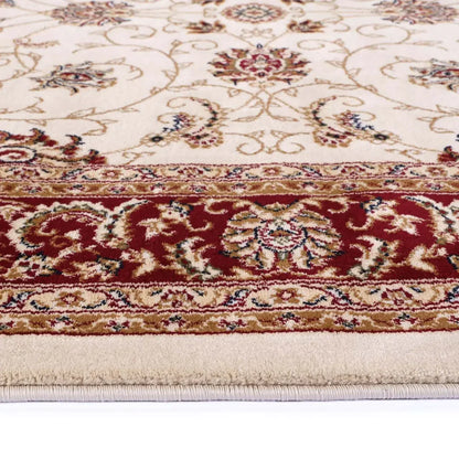 Suzani Cream Floral Designer Rug