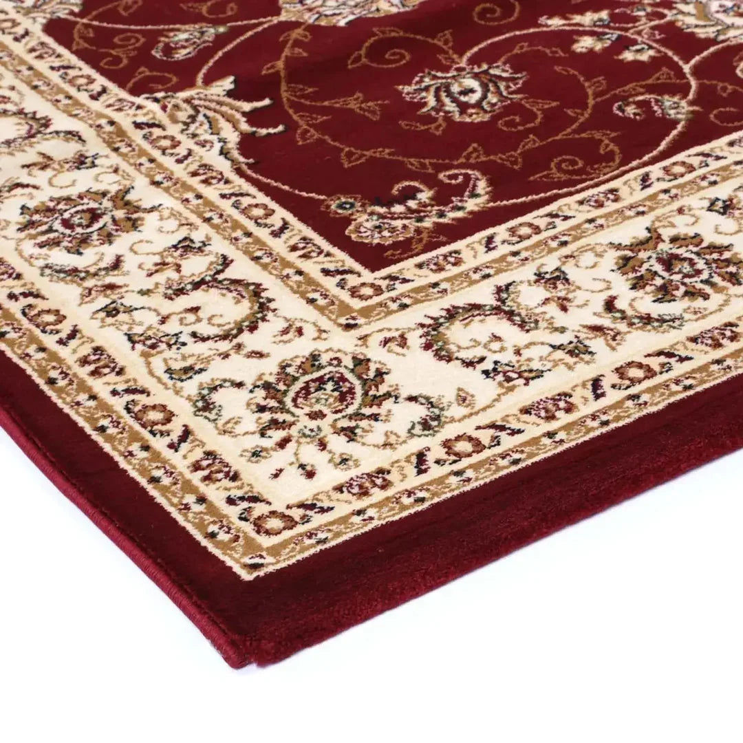 Suzani Red Floral Designer Rug