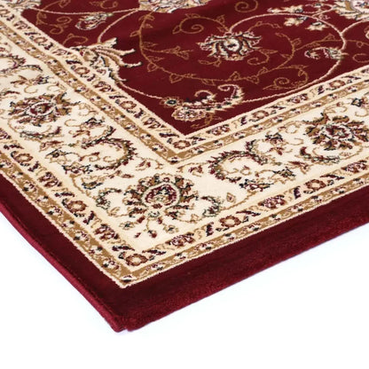Suzani Red Floral Designer Rug