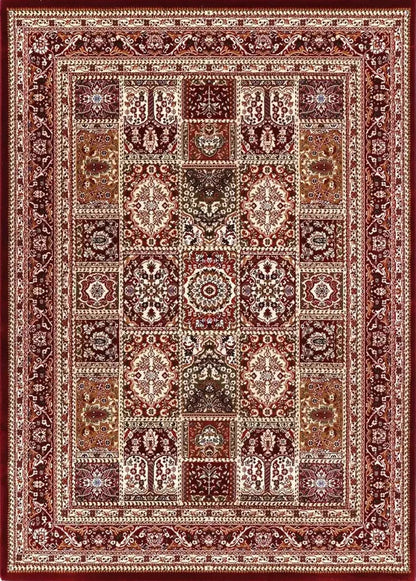 Suzani Red Garden Designer Rug