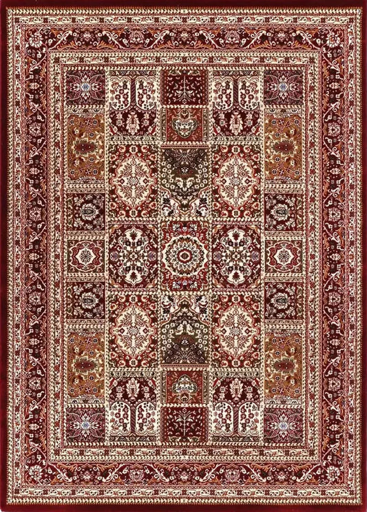Suzani Red Garden Designer Rug