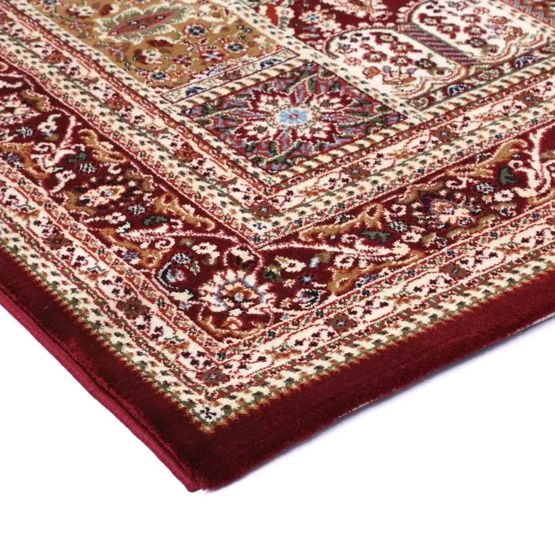 Suzani Red Garden Designer Rug