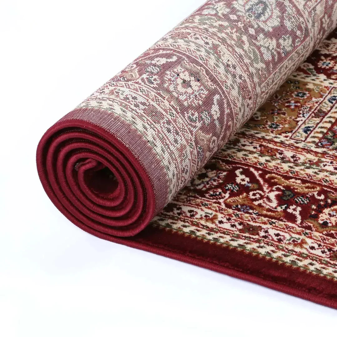Suzani Red Garden Designer Rug