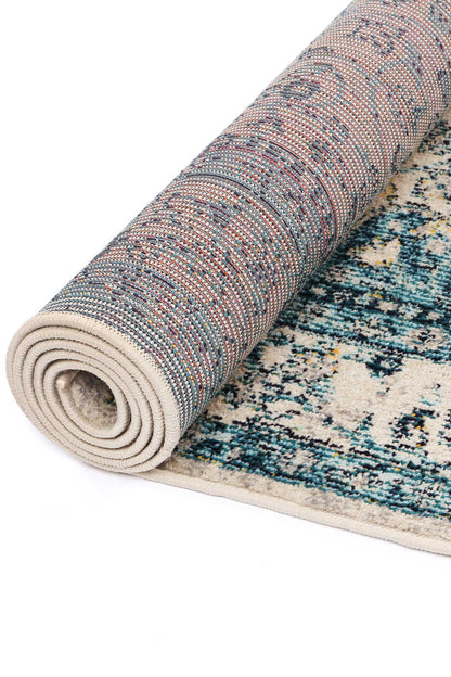 Tulin 7 Blue Traditional Rug