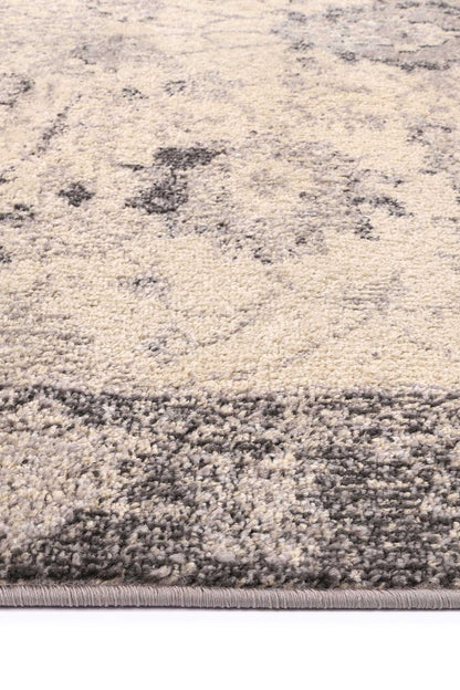 Tulin 12 Warm Cream & Grey Transitional Rug