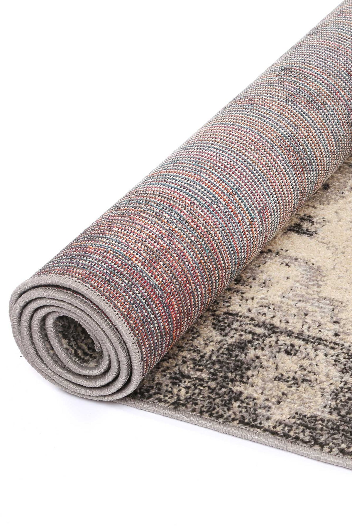 Tulin 12 Warm Cream & Grey Transitional Rug