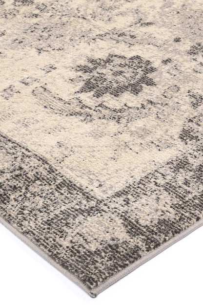 Tulin 12 Warm Cream & Grey Transitional Rug