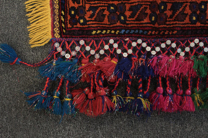 Afghan Floor Cushion/Pillow Cover - 88 cm x 51 cm