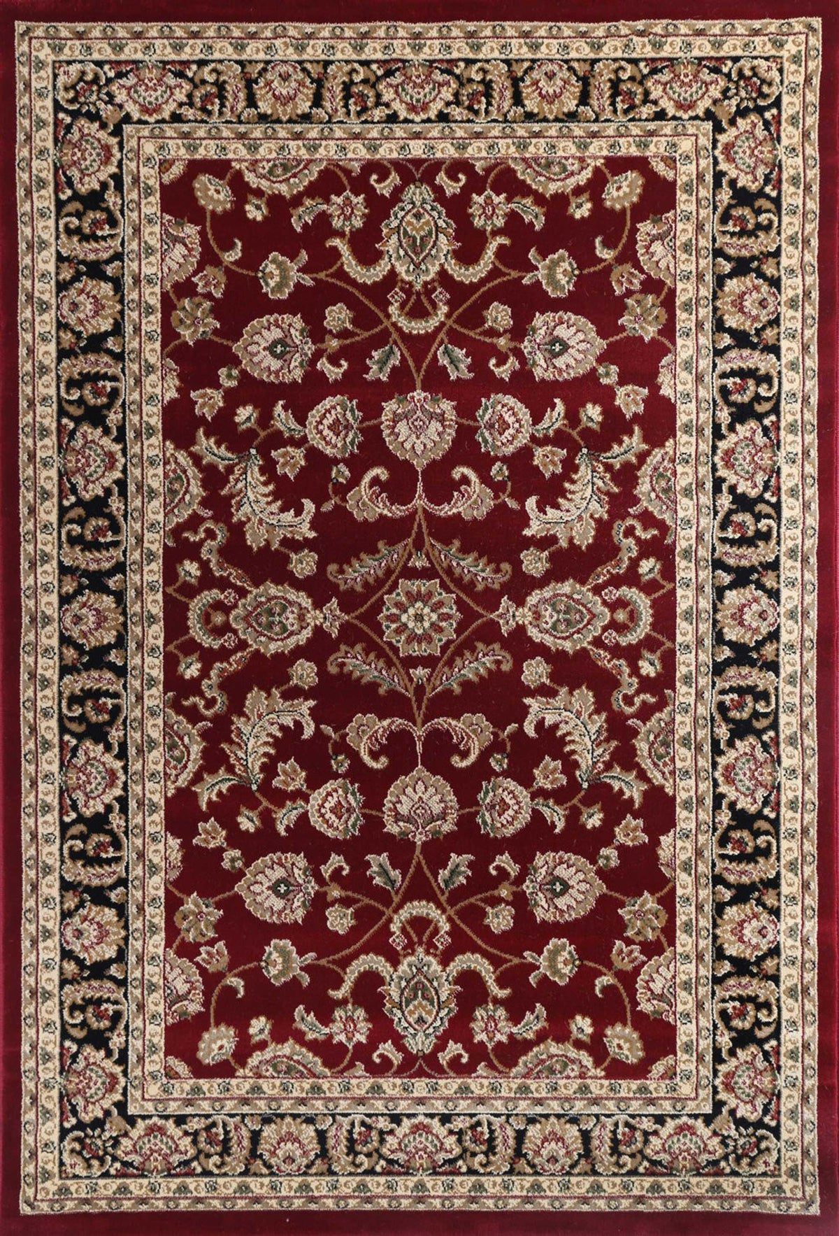 Julian Red Floral Rug