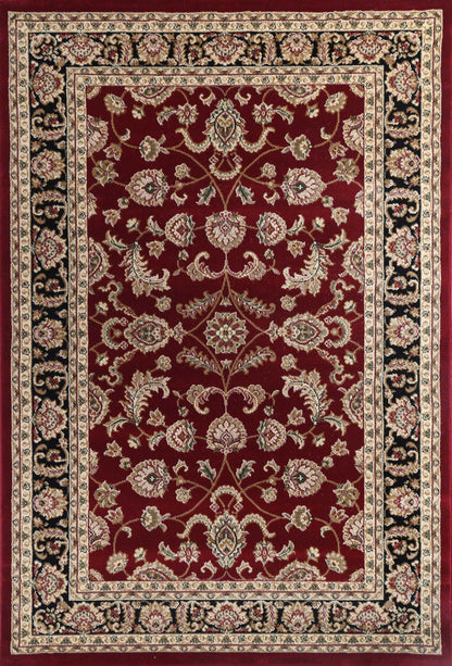 Julian Red Floral Rug