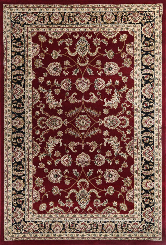 Julian Red Floral Rug