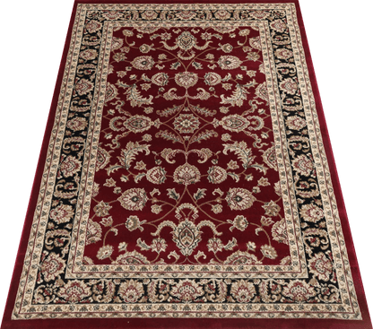 Julian Red Floral Rug