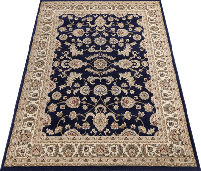 Julian Navy Floral Rug