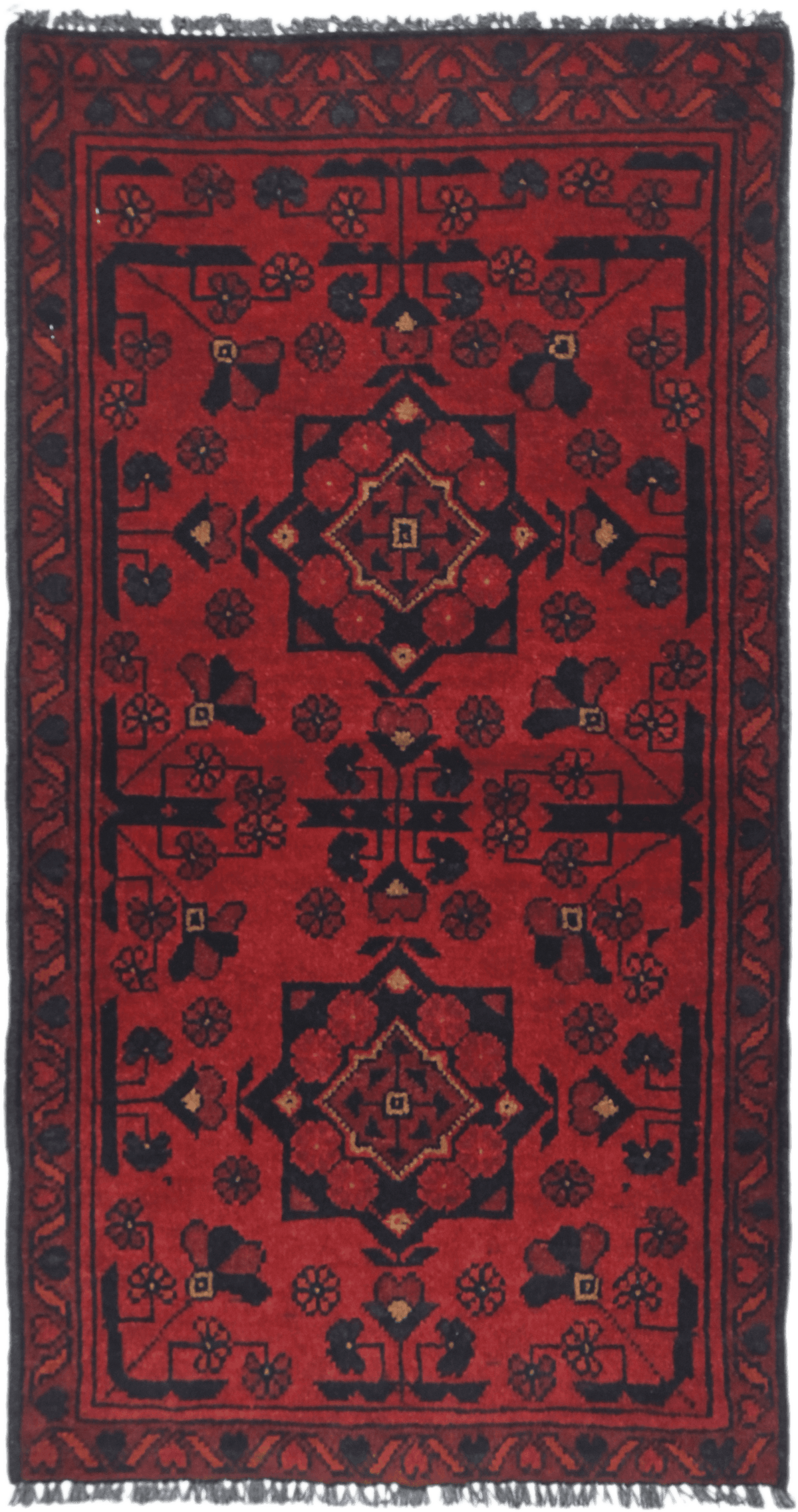 Khal Mohammadi Rug - 95 cm x 52 cm