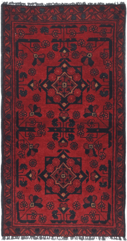 Khal Mohammadi Rug - 95 cm x 52 cm