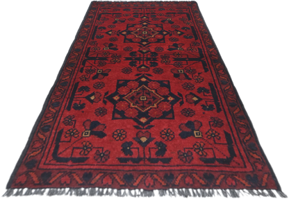 Khal Mohammadi Rug - 95 cm x 52 cm