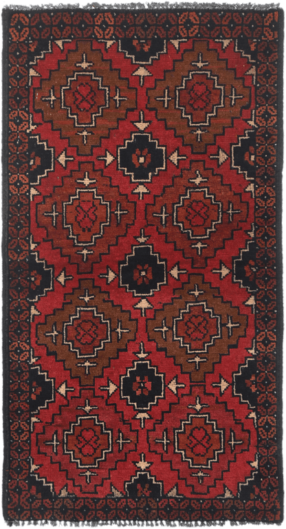 Khal Mohammadi Rug - 95 cm x 51 cm