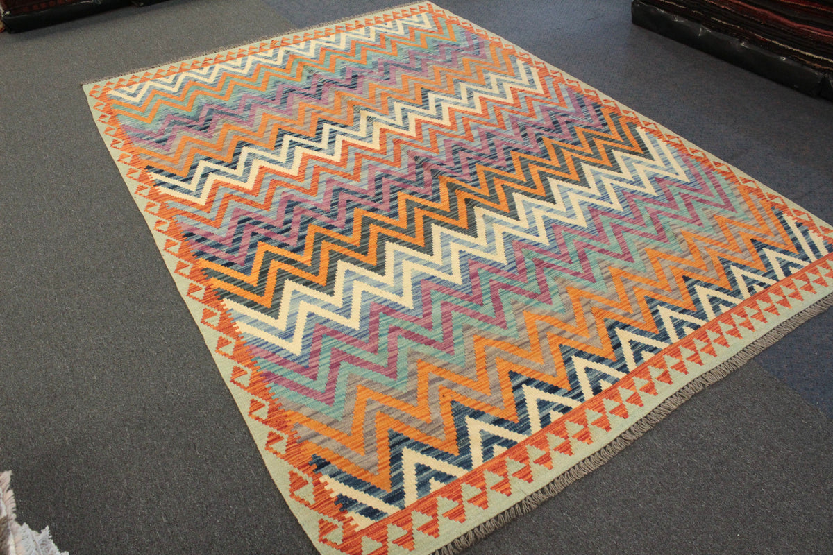 Chobi Kilim - 283 cm x 202 cm