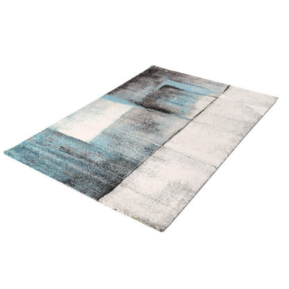 Passion 4 Grey & Blue Abstract Rug