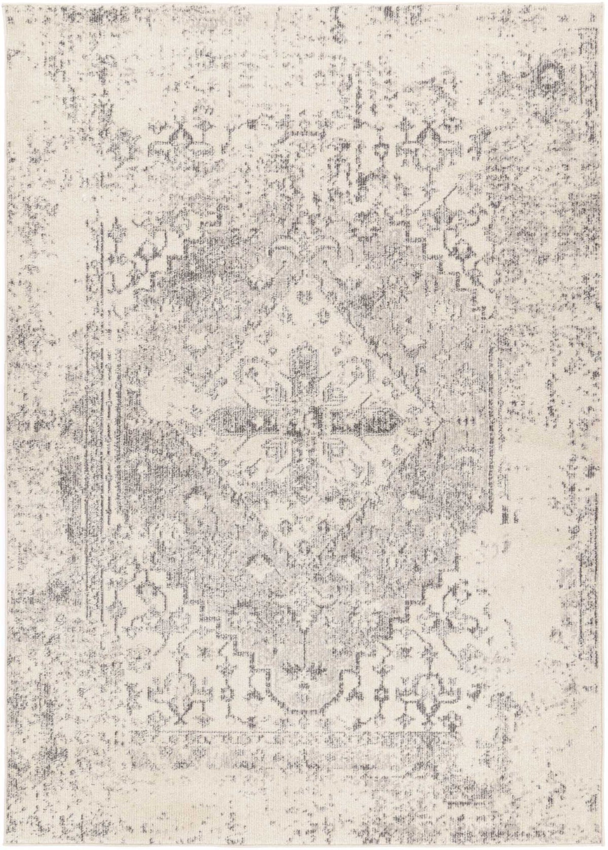 Tulin 14 Rustic Cream & Grey Transitional Rug