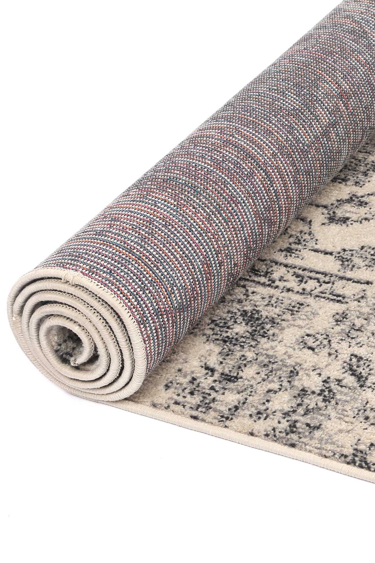 Tulin 14 Rustic Cream & Grey Transitional Rug