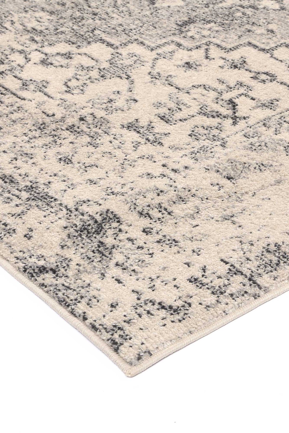 Tulin 14 Rustic Cream & Grey Transitional Rug