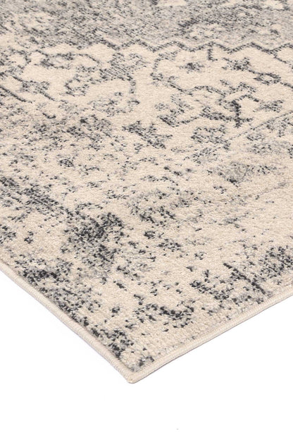 Tulin 14 Rustic Cream & Grey Transitional Rug
