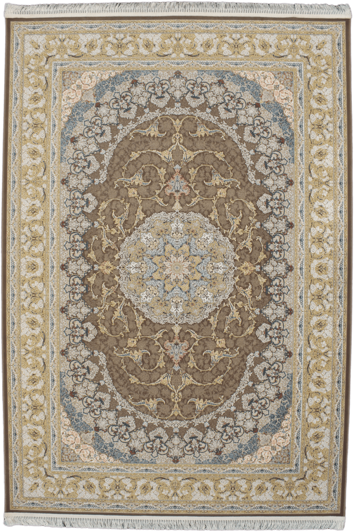 Satrapy Cream/Brown Medallion Rug