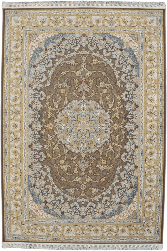 Satrapy Cream/Brown Medallion Rug