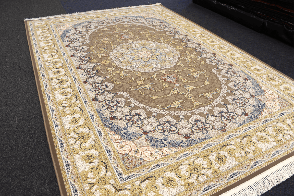 Satrapy Cream/Brown Medallion Rug