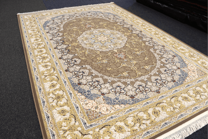 Satrapy Cream/Brown Medallion Rug