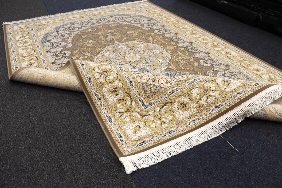 Satrapy Cream/Brown Medallion Rug