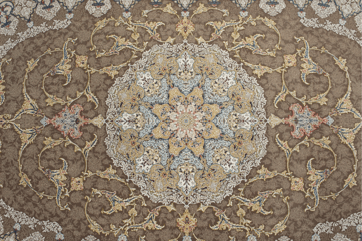 Satrapy Cream/Brown Medallion Rug