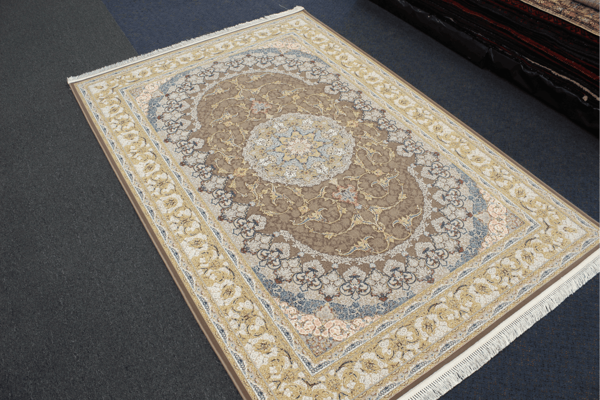 Satrapy Cream/Brown Medallion Rug