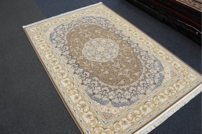 Satrapy Cream/Brown Medallion Rug
