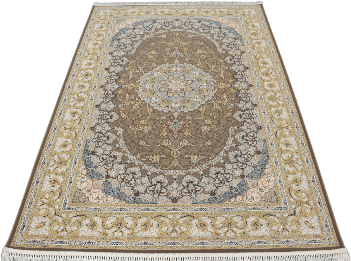 Satrapy Cream/Brown Medallion Rug