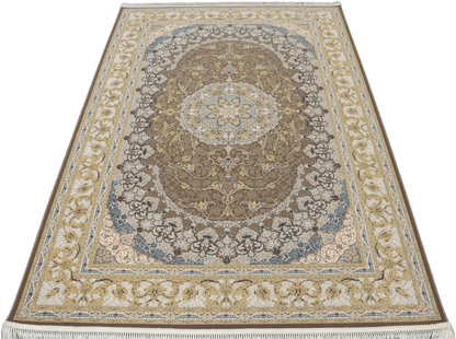 Satrapy Cream/Brown Medallion Rug