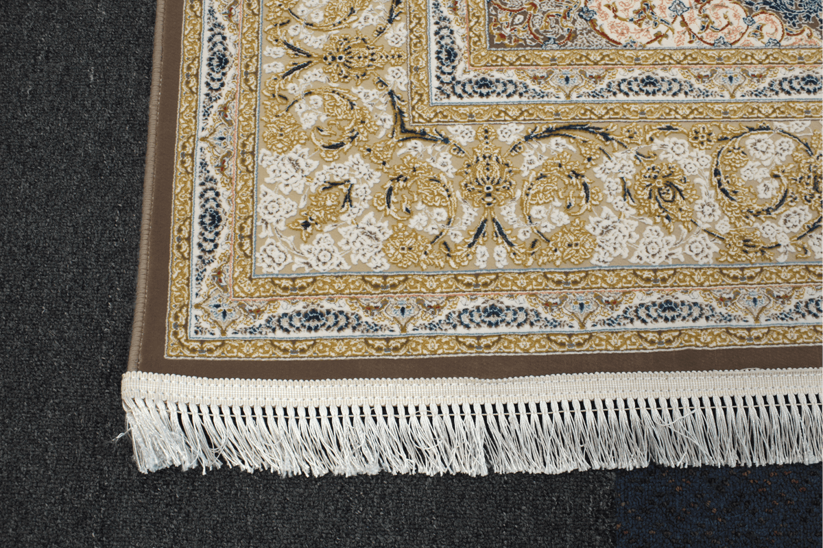 Satrapy Cream/Brown Medallion Rug