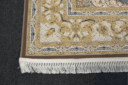Satrapy Cream/Brown Medallion Rug