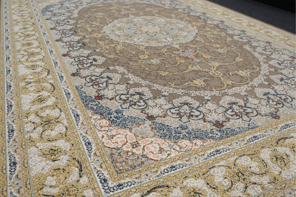 Satrapy Cream/Brown Medallion Rug