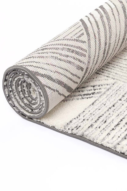 Legend Skadi Geometric Light Grey Rug