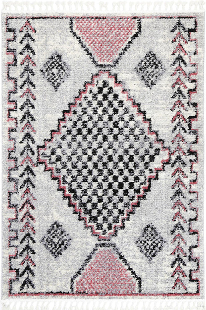 Mansour Tocapus Blush Geometric Rug