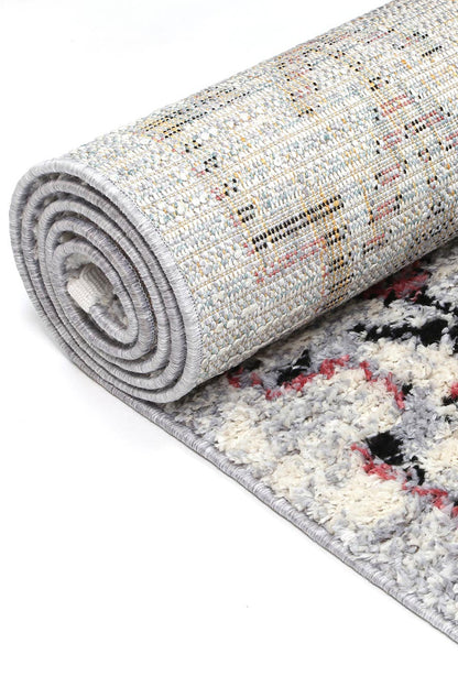 Mansour Tocapus Blush Geometric Rug