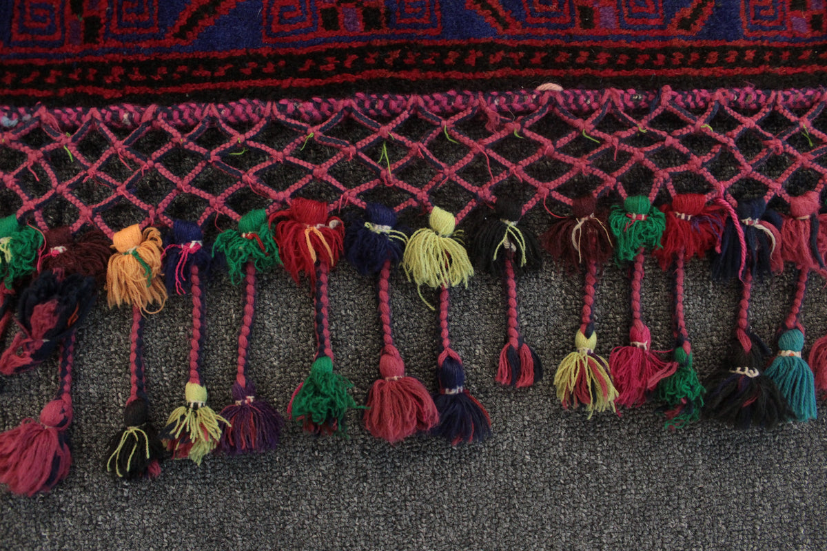 Afghan Floor Cushion/Pillow Cover - 86 cm x 51 cm